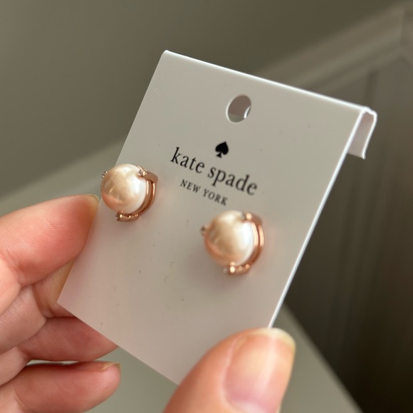 Kate Spade Pearl Stud Earrings - Picture 2 of 2
